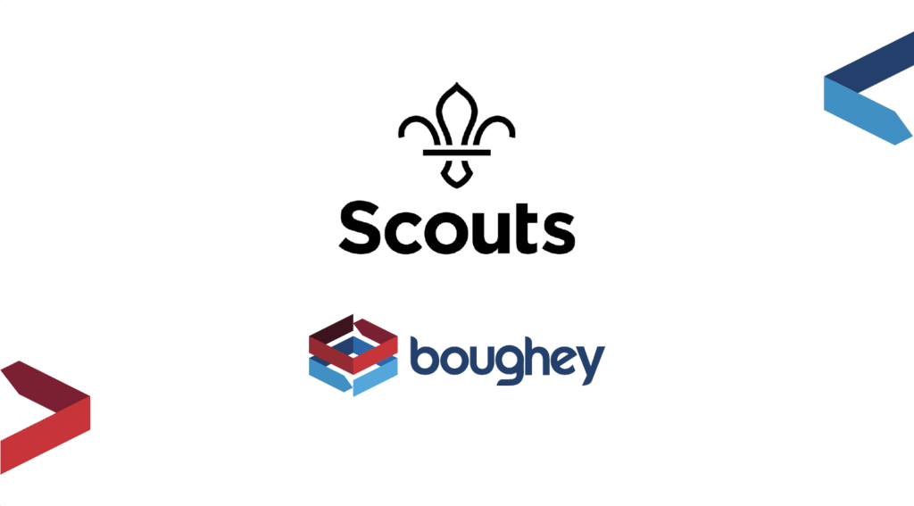 Boughey supporting local Scouts