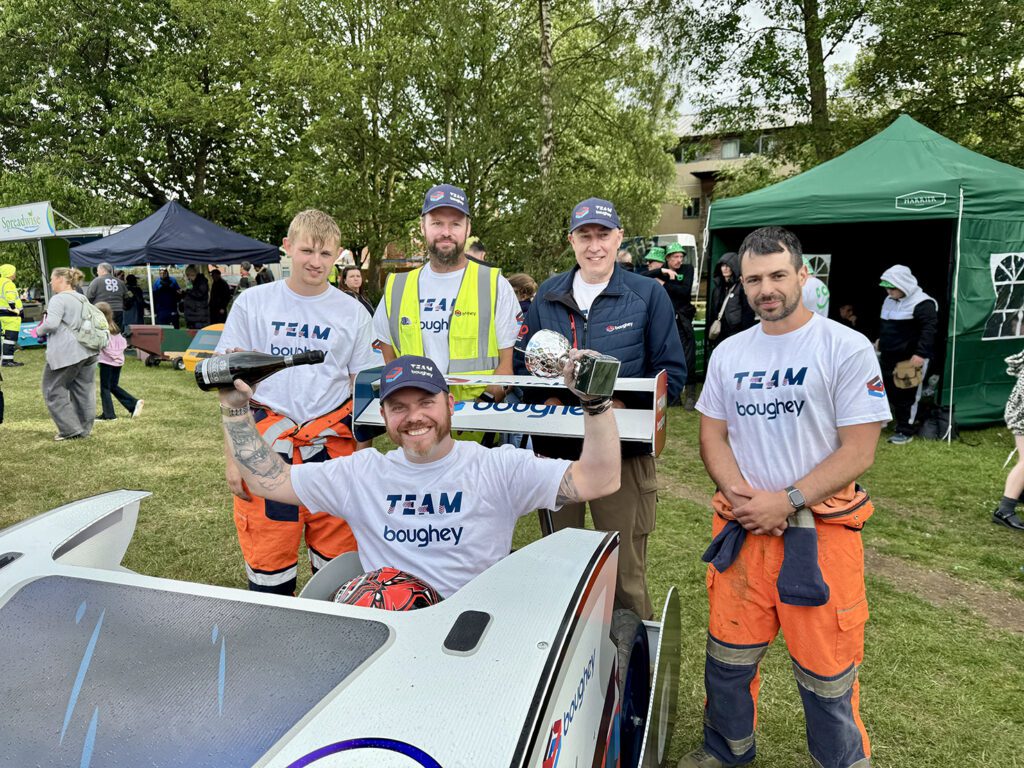 Boughey Team wins 3rd place at Crewe Krazy Races